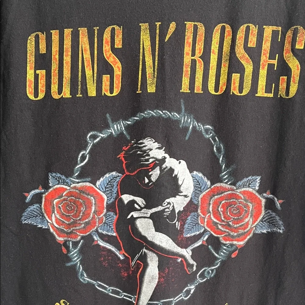Guns N' Roses Black Graphic Tee - Sweet Child O' Mine - Picture 4 of 5